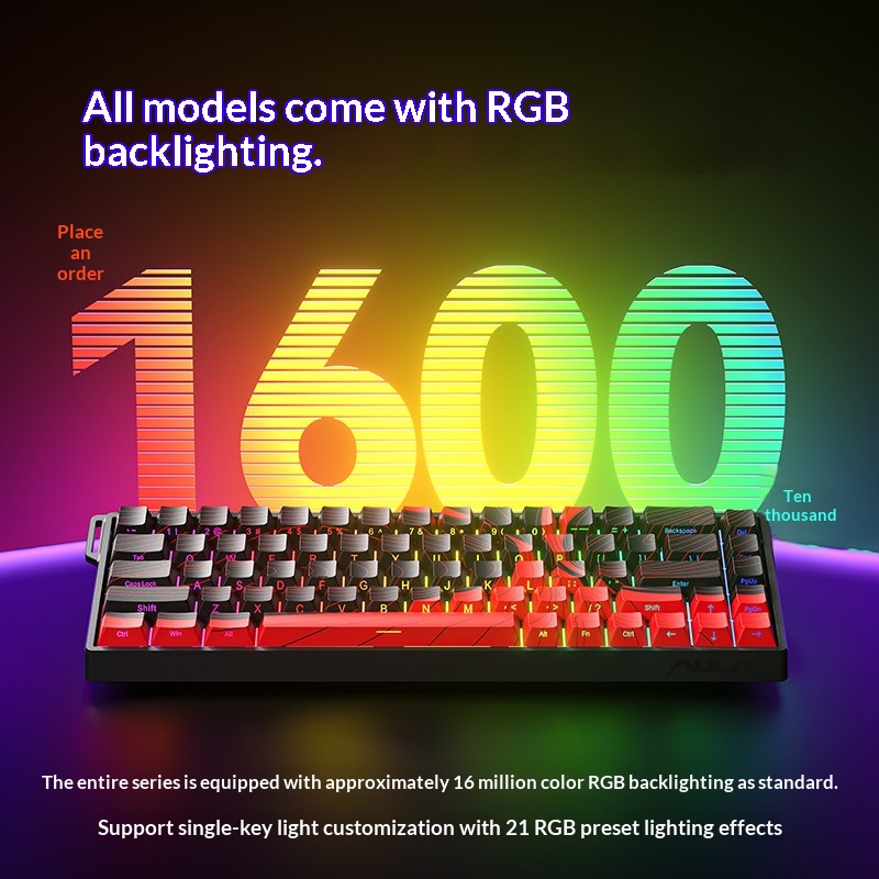 Tastiera Meccanica Aula Win60  - Keyboard Gaming Transparent recensione e prezzo