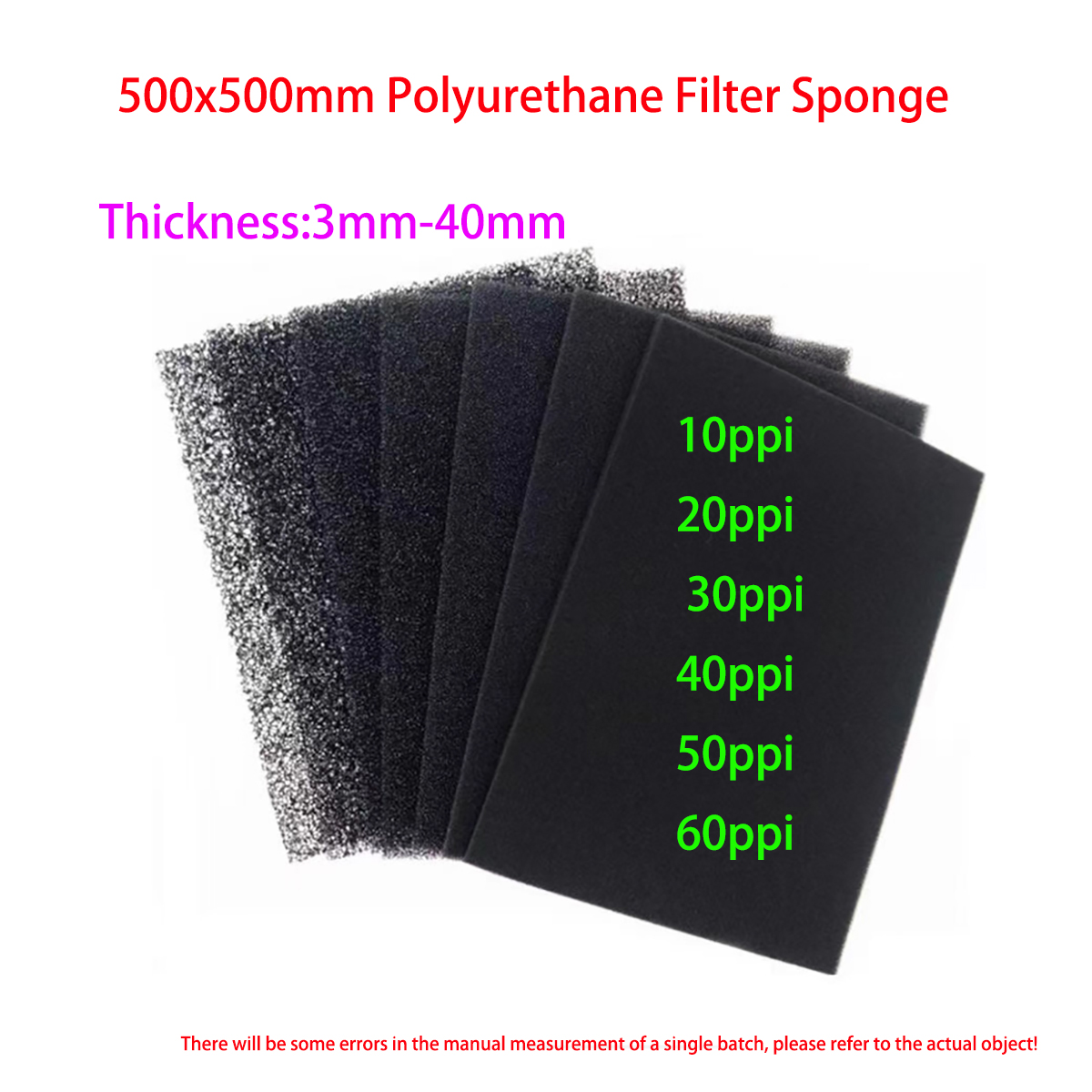 Spugna Filtrante in Poliuretan - Polyurethane Foam Sheet recensione e prezzo